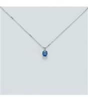 Collana Miluna Donna GEMME 375 OLD in Oro bianco CLD3705VX